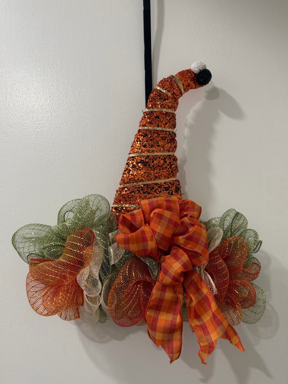 Witch Hat Door Wreath